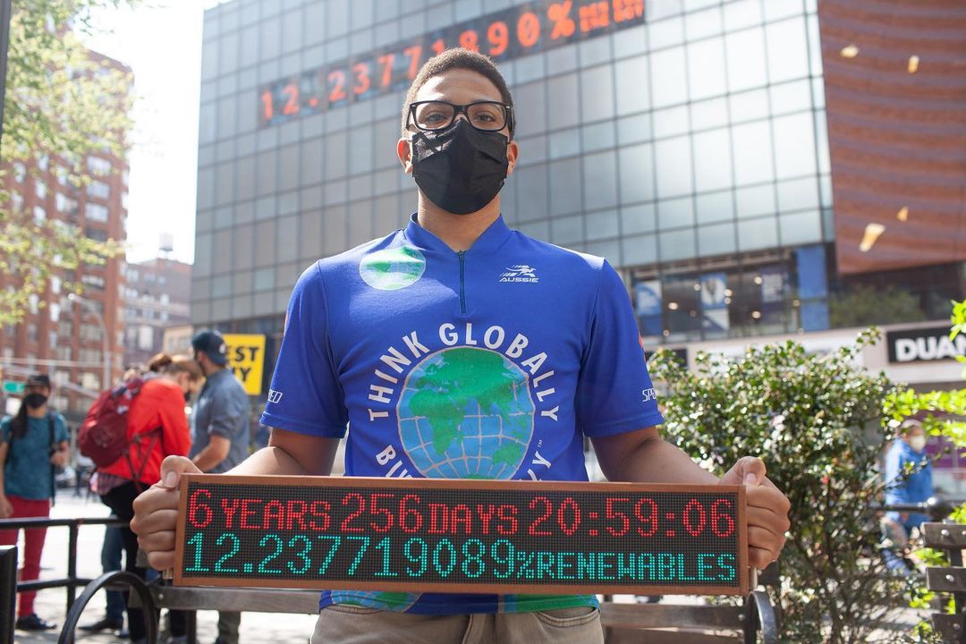 Launch of the Climate Clock