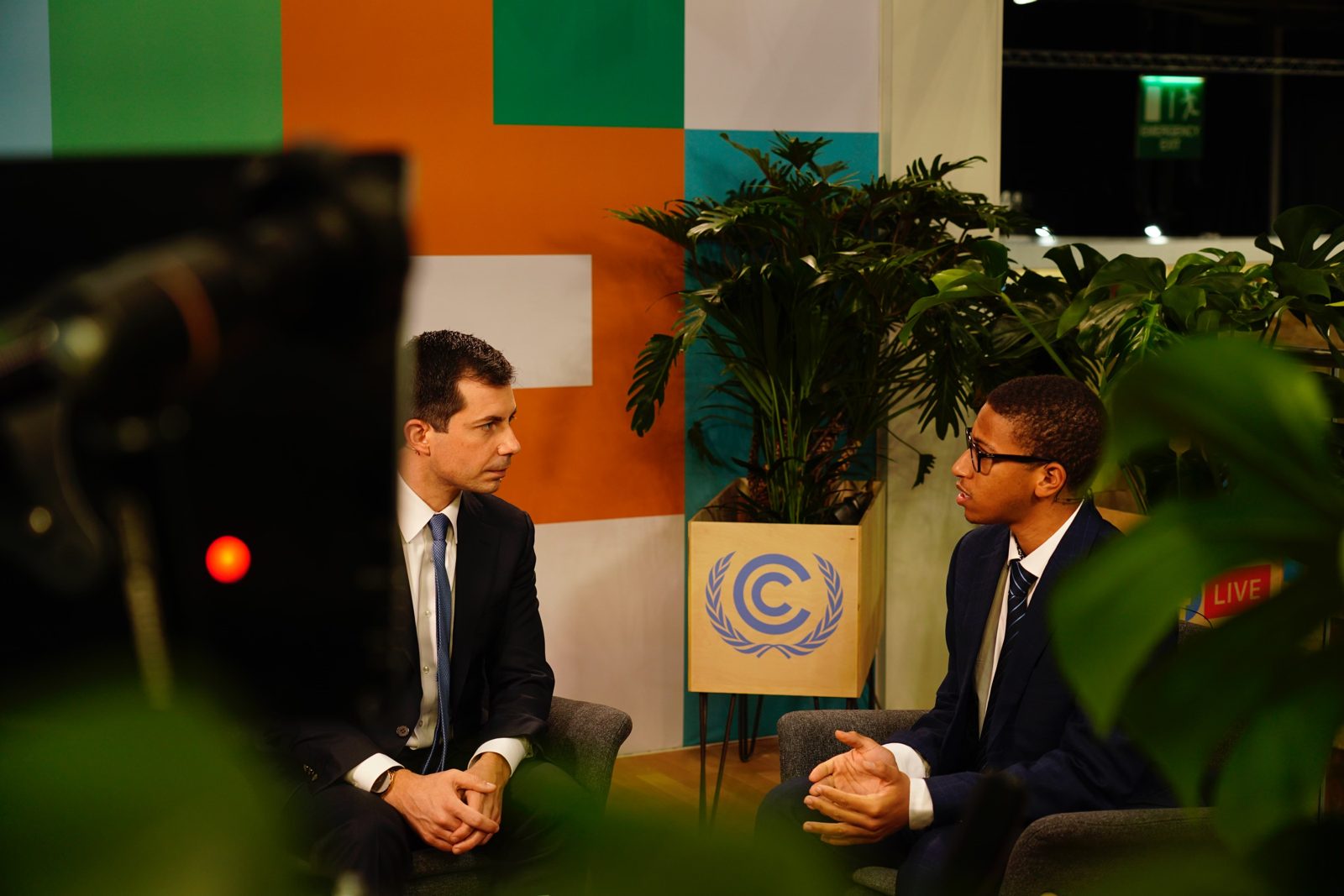 Pete Buttigieg Interview COP26